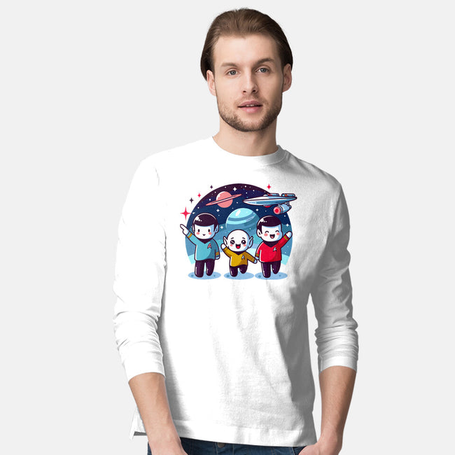 Star Trek Kawaii-Mens-Long Sleeved-Tee-Fabricio cabral