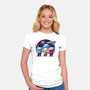 Star Trek Kawaii-Womens-Fitted-Tee-Fabricio cabral