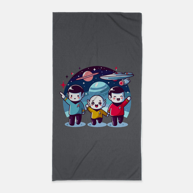 Star Trek Kawaii-None-Beach-Towel-Fabricio cabral