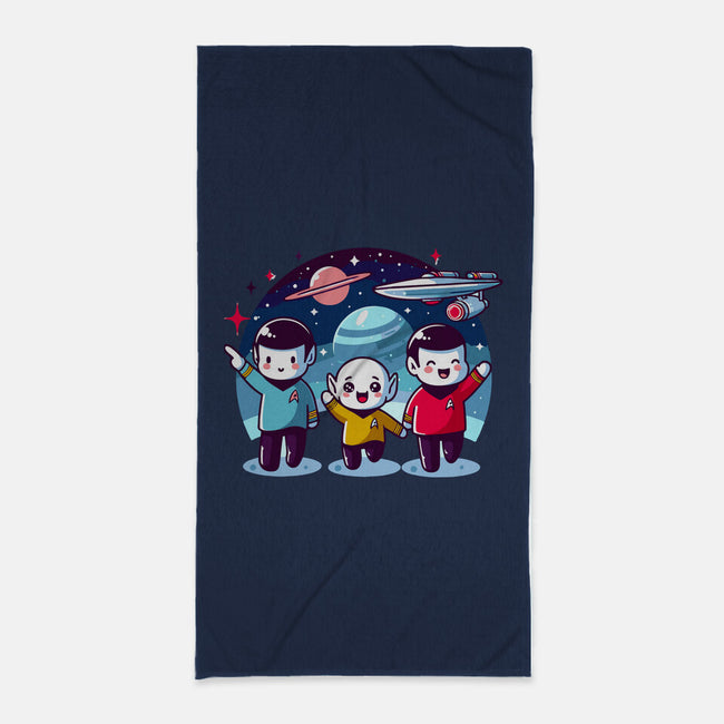 Star Trek Kawaii-None-Beach-Towel-Fabricio cabral