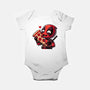 Love Pizza Dead-Baby-Basic-Onesie-Fabricio cabral