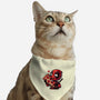 Love Pizza Dead-Cat-Adjustable-Pet Collar-Fabricio cabral