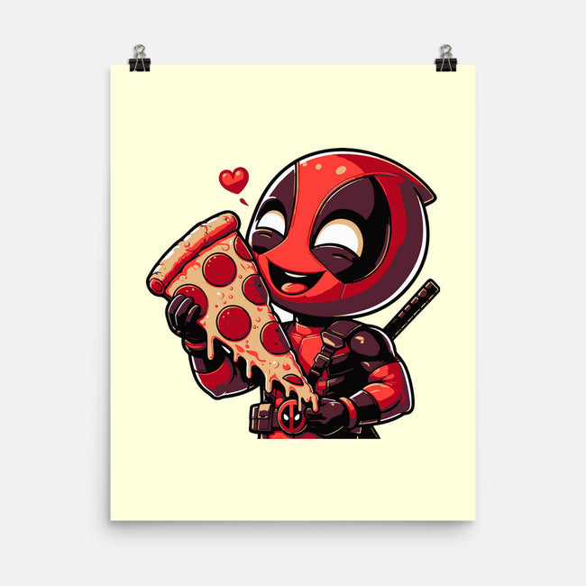 Love Pizza Dead-None-Matte-Poster-Fabricio cabral