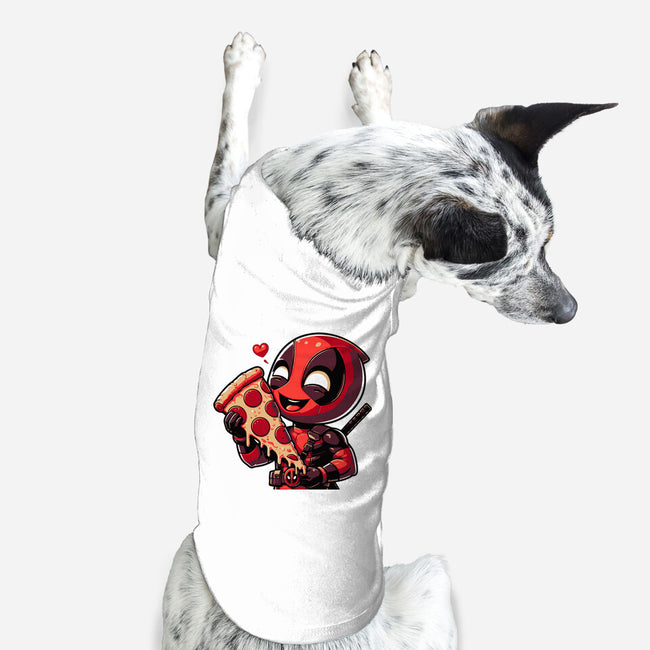 Love Pizza Dead-Dog-Basic-Pet Tank-Fabricio cabral