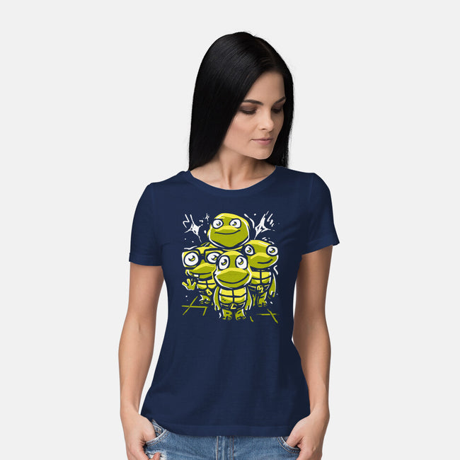 Turtle Tots-Womens-Basic-Tee-estudiofitas