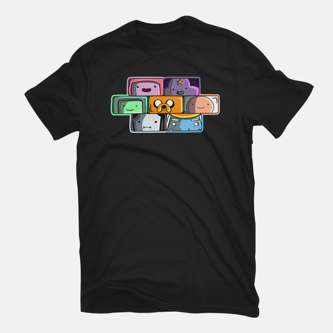 Brick Friends-Unisex-Basic-Tee-nickzzarto