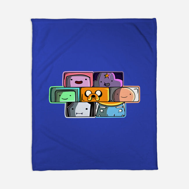 Brick Friends-None-Fleece-Blanket-nickzzarto