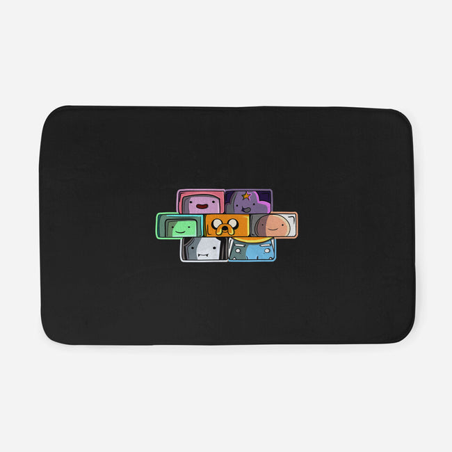 Brick Friends-None-Memory Foam-Bath Mat-nickzzarto