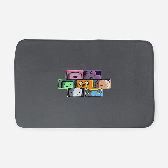 Brick Friends-None-Memory Foam-Bath Mat-nickzzarto