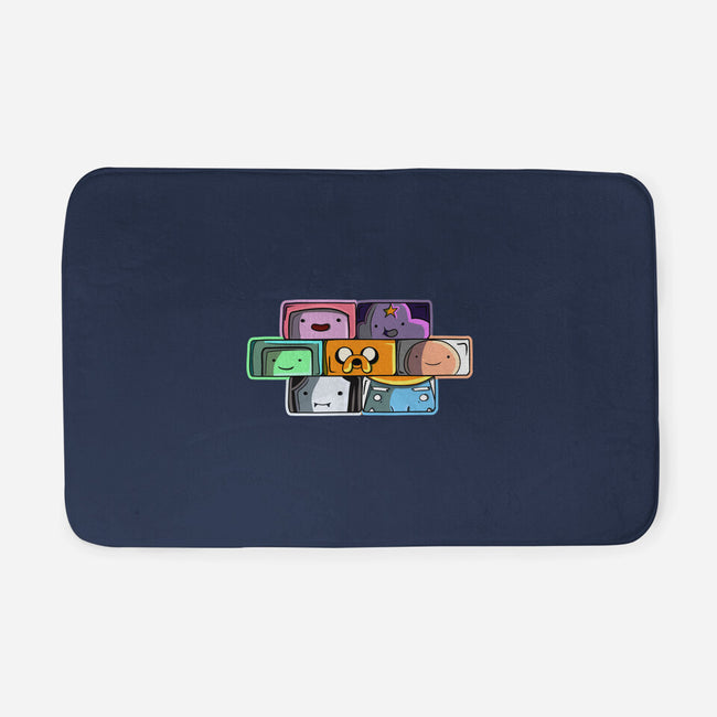 Brick Friends-None-Memory Foam-Bath Mat-nickzzarto