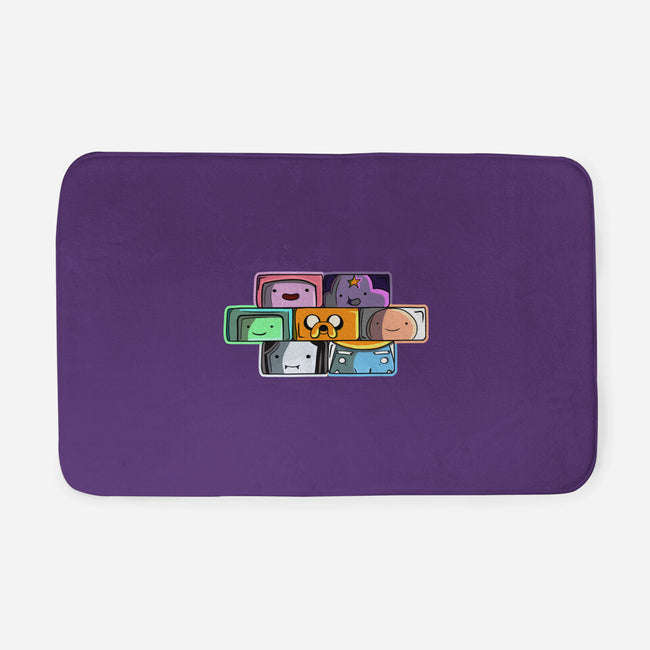 Brick Friends-None-Memory Foam-Bath Mat-nickzzarto