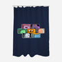 Brick Friends-None-Polyester-Shower Curtain-nickzzarto