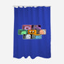 Brick Friends-None-Polyester-Shower Curtain-nickzzarto