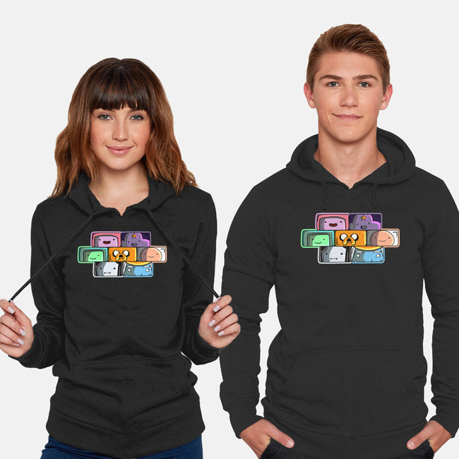 Brick Friends-Unisex-Pullover-Sweatshirt-nickzzarto