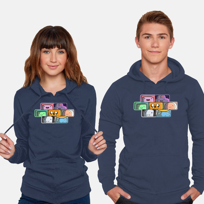 Brick Friends-Unisex-Pullover-Sweatshirt-nickzzarto