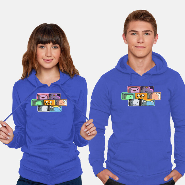 Brick Friends-Unisex-Pullover-Sweatshirt-nickzzarto