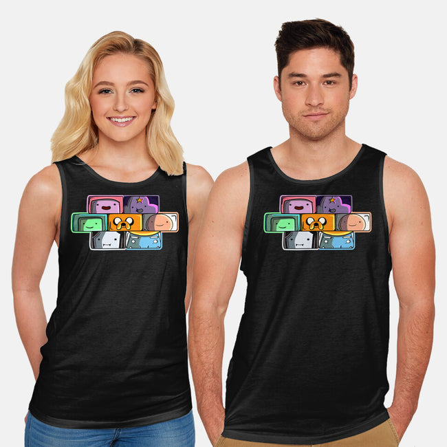 Brick Friends-Unisex-Basic-Tank-nickzzarto