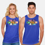 Brick Friends-Unisex-Basic-Tank-nickzzarto