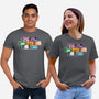 Brick Friends-Unisex-Basic-Tee-nickzzarto