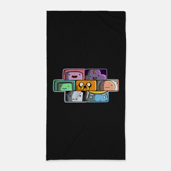 Brick Friends-None-Beach-Towel-nickzzarto