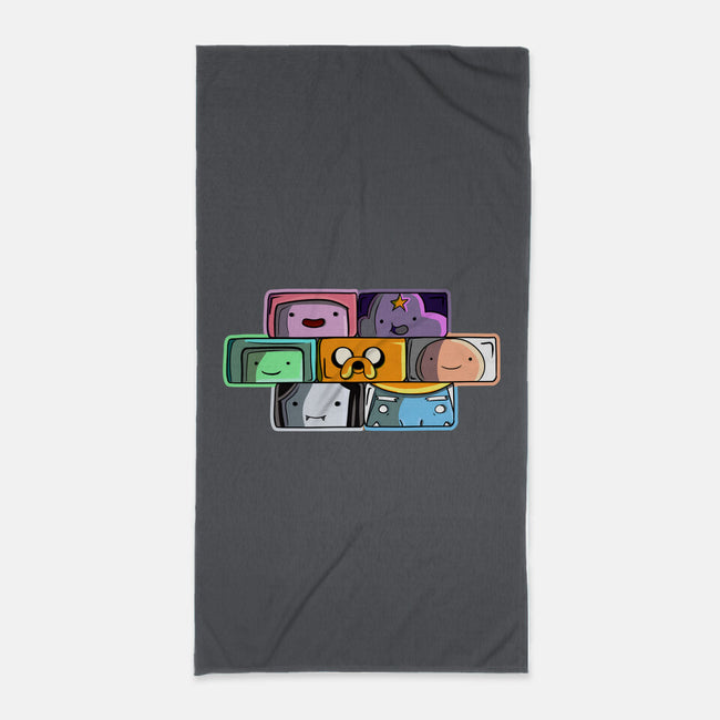 Brick Friends-None-Beach-Towel-nickzzarto