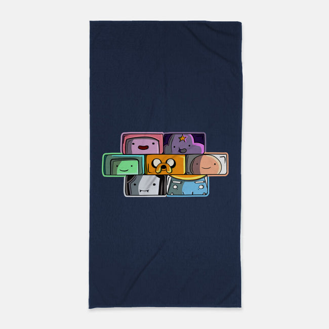 Brick Friends-None-Beach-Towel-nickzzarto