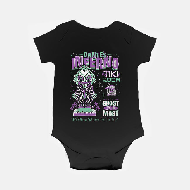 Dante's Inferno Tiki-Baby-Basic-Onesie-Nemons