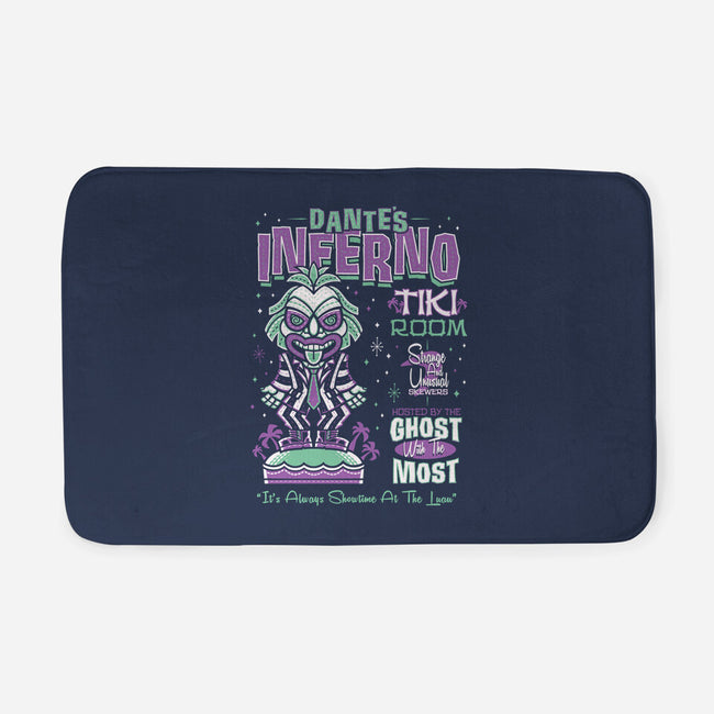 Dante's Inferno Tiki-None-Memory Foam-Bath Mat-Nemons