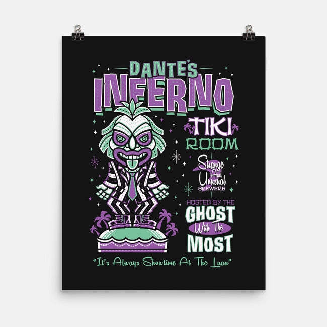 Dante's Inferno Tiki-None-Matte-Poster-Nemons