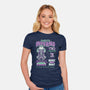 Dante's Inferno Tiki-Womens-Fitted-Tee-Nemons