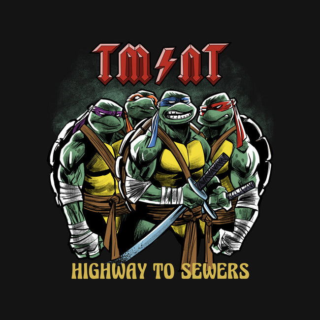 Highway To Sewers-Youth-Pullover-Sweatshirt-zascanauta