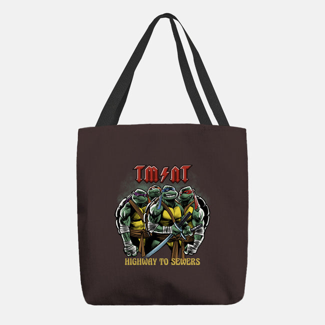 Highway To Sewers-None-Basic Tote-Bag-zascanauta