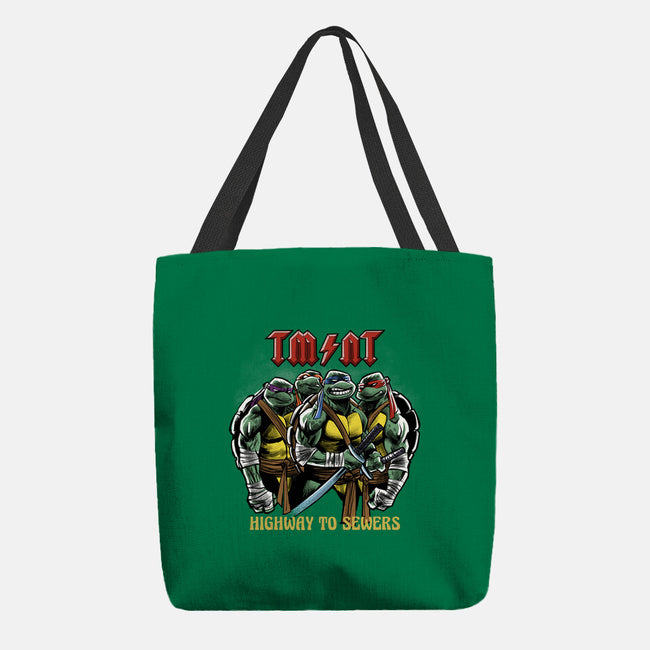 Highway To Sewers-None-Basic Tote-Bag-zascanauta