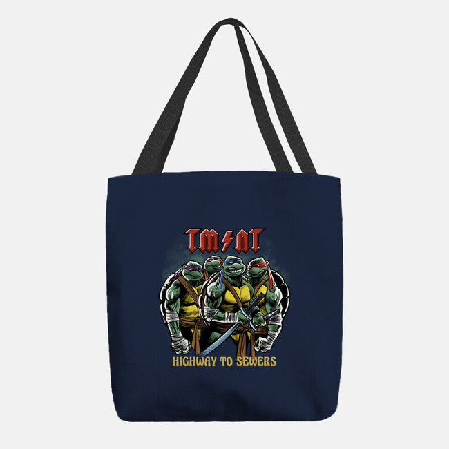 Highway To Sewers-None-Basic Tote-Bag-zascanauta