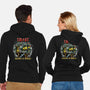 Highway To Sewers-Unisex-Zip-Up-Sweatshirt-zascanauta