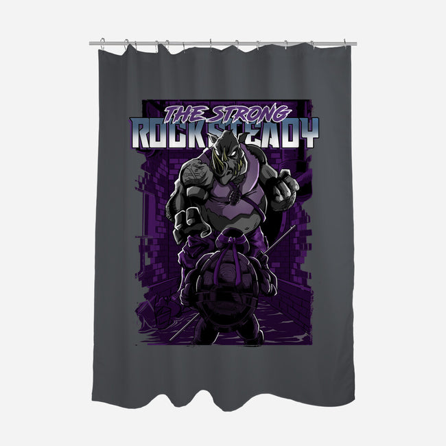 The Strong Rocksteady-None-Polyester-Shower Curtain-Diego Oliver