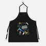 Welcome To Midgar-Unisex-Kitchen-Apron-glitchygorilla