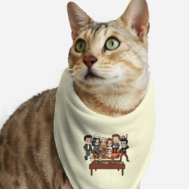 Friendly Coffee-Cat-Bandana-Pet Collar-estudiofitas