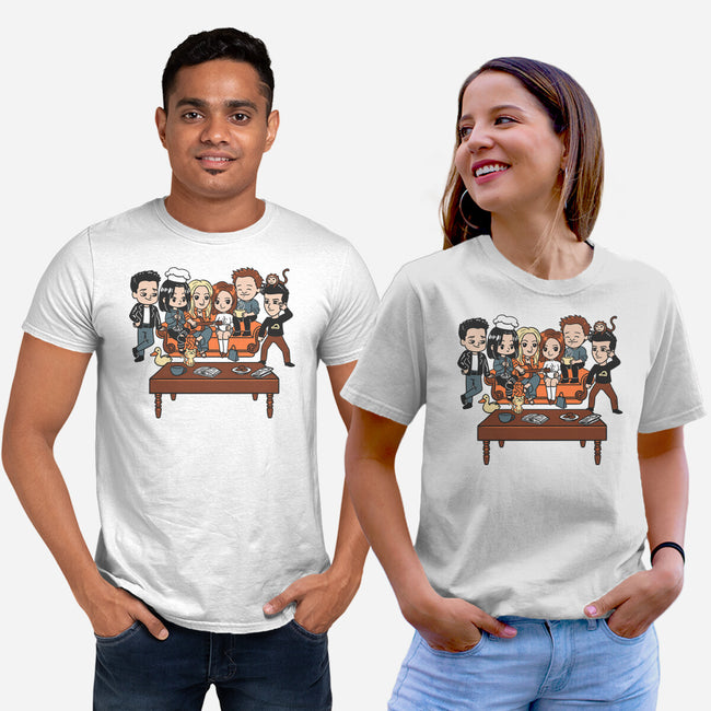 Friendly Coffee-Unisex-Basic-Tee-estudiofitas