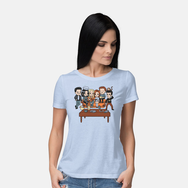 Friendly Coffee-Womens-Basic-Tee-estudiofitas