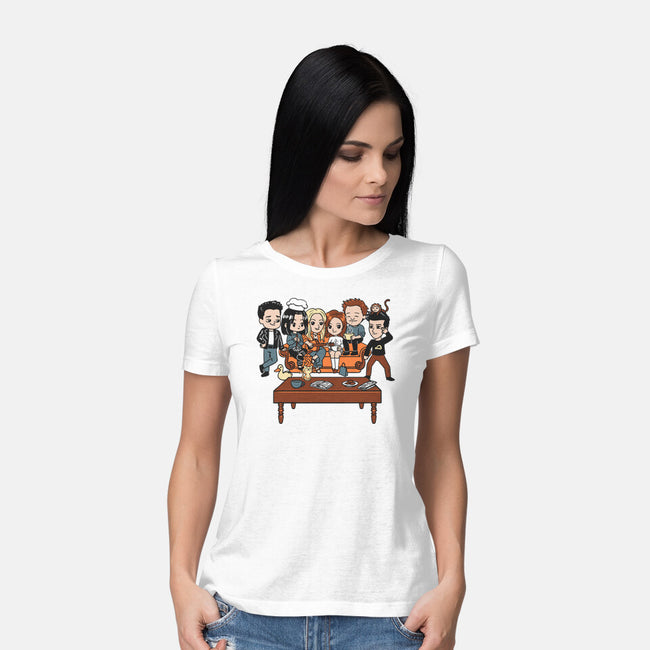 Friendly Coffee-Womens-Basic-Tee-estudiofitas