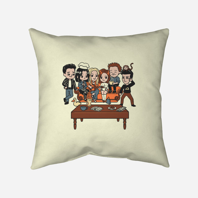 Friendly Coffee-None-Removable Cover-Throw Pillow-estudiofitas