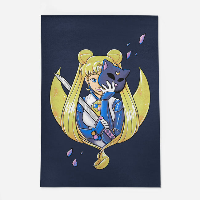 Ninja Moon Princess-None-Outdoor-Rug-ellr