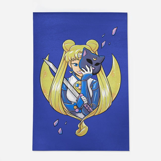 Ninja Moon Princess-None-Outdoor-Rug-ellr