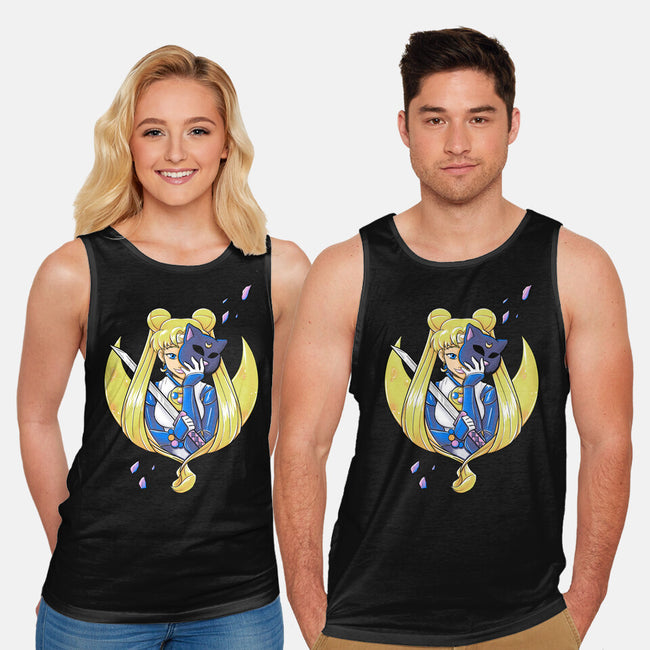 Ninja Moon Princess-Unisex-Basic-Tank-ellr