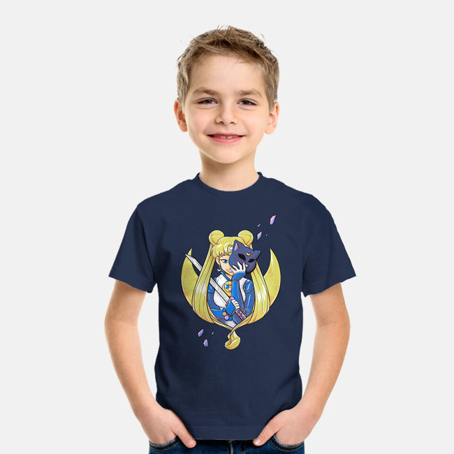 Ninja Moon Princess-Youth-Basic-Tee-ellr