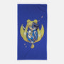 Ninja Moon Princess-None-Beach-Towel-ellr