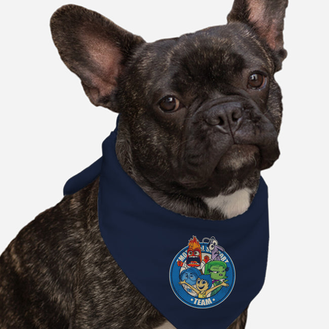 Emotional Support Team-Dog-Bandana-Pet Collar-turborat14