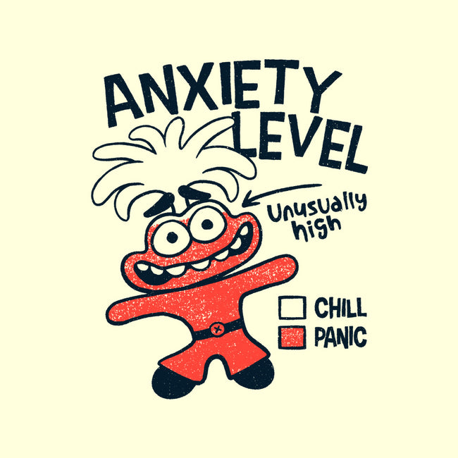 Anxiety Level High-None-Glossy-Sticker-teesgeex