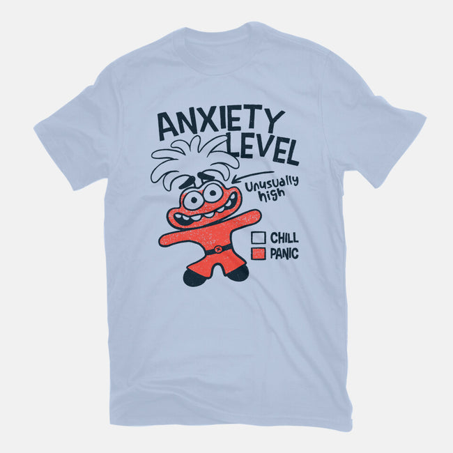 Anxiety Level High-Mens-Basic-Tee-teesgeex